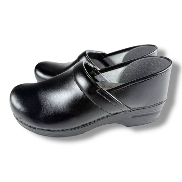 Dansko Professional Chef Kitchen Clogs Black Leather Size 7.5 Mens 41 EU - Picture 6 of 8